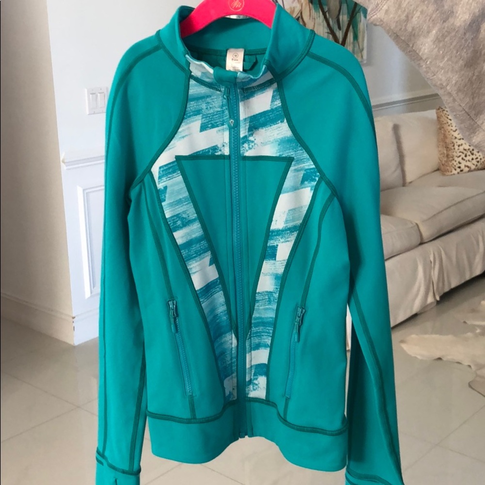 Ivivva Girls Sz 10 Perfect Your Practice Jacket